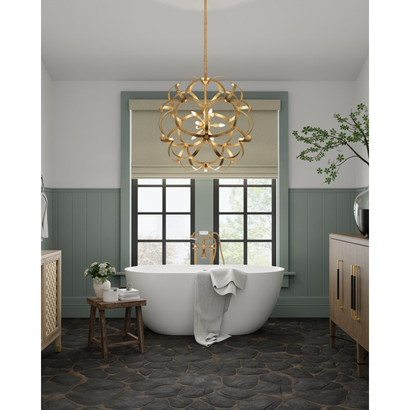 Sappho Orb 9 - Light Chandelier