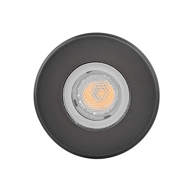 Sparta - Dot Stainless Steel Black Low Voltage Integrated LED Stainless Steel Accent Button Light