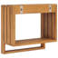 Botello Wood Wall Towel Rack