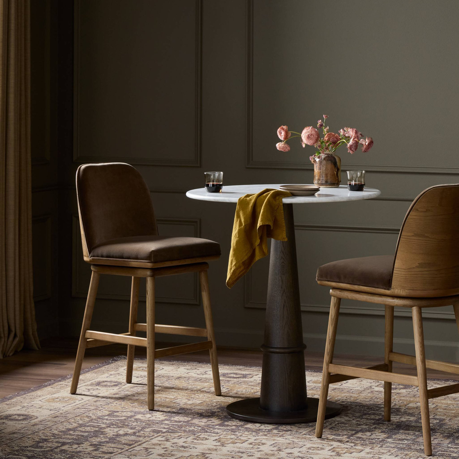 Tiburon Swivel Bar and Counter Stool, Bar