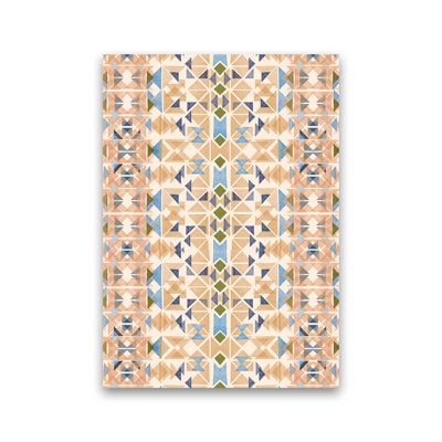 Boho Nomadic Tribal Orange - Print