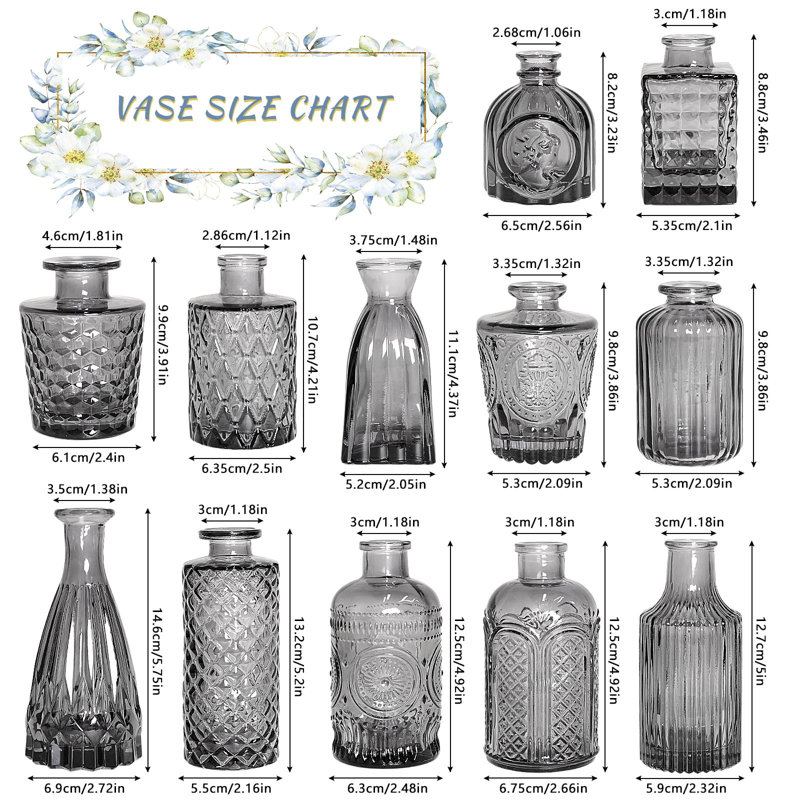 Ellagrace Glass Table Vase