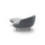 Chaise longue concubine moderne en tissu incurvé-568490170