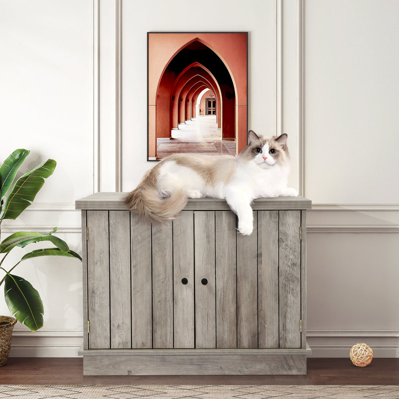 Table d'appoint multifonctionnelle pour chat