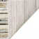 Modern Minimalist Striped Area Rug in Brown/Cream/Gray for Living Room, Hallway, Entryway Rugs