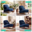 Fauteuil d'appoint rembourré Brayton 29 po avec base luge (ensemble de 2)-1747567691