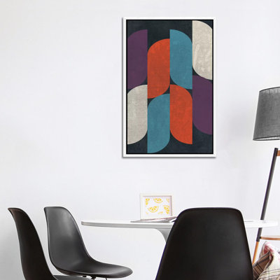 Intuitive V 1 Piece Wall Art on Canvas