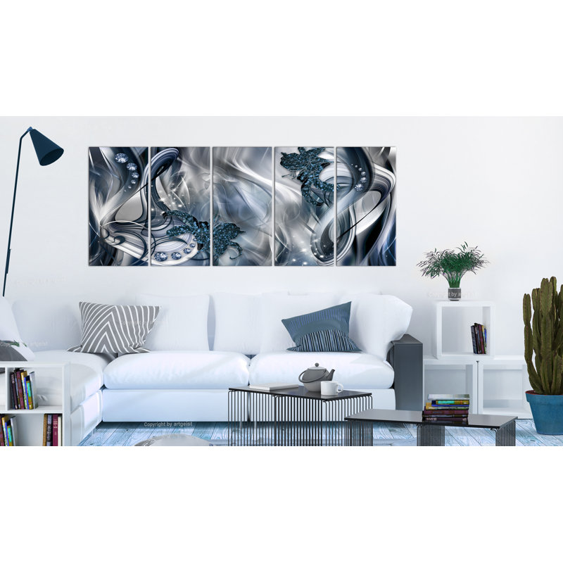 No Frame Print on Canvas, 90cm H x 225cm W