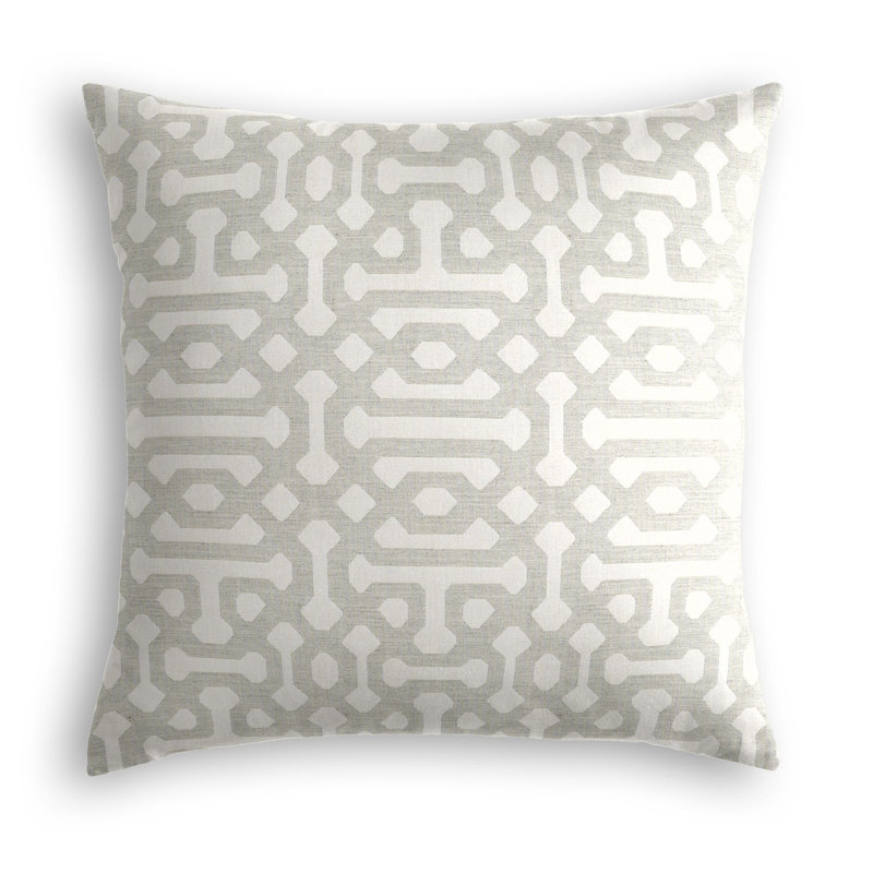 Housse de coussin d'extérieur carré Maxwell, 16" x 16", Gris