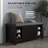 8 Pair Shoe Storage Bench with Sliding Doors-1978173023