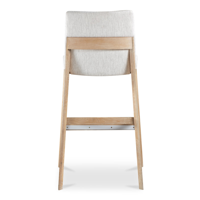 Deco Oak Light Grey, Bar Stool (29.9" Seat Height)