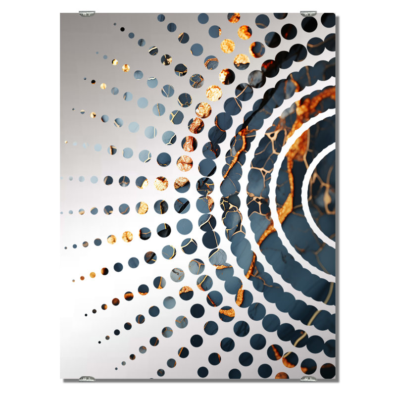 Iuturna - Miroir mural en marbre MIR137666, 40 po x 30 po