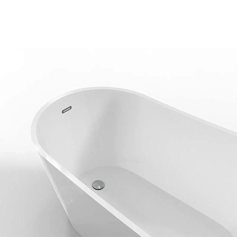 Baignoire de trempage autoportante en acrylique
