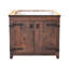 Americana 36.5" Palomar Whitewash Vanity Set