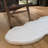 Holk Cozy Faux Rabbit Fur Area Rug Machine Washable Rug in White-750631419