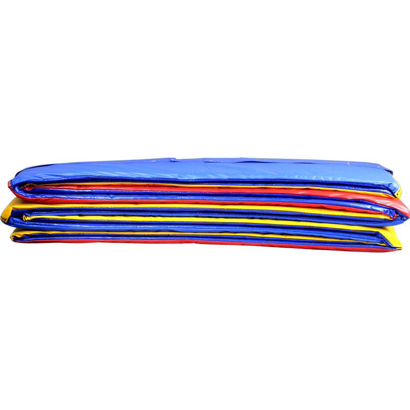 Cushing 10FT Replacement Trampoline Surround Pad Spring Cover Padding For 305cm Round Trampolines, Blue/Yellow/Red