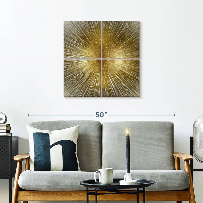 Radiant Burst, 26" H x 26" W