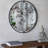 Round Mirror with Metal Frame
