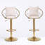 Chaise de bar Hammon, plaquée pure, conception unique, rotation de 360 degrés, hauteur réglable, convient pour une salle à manger et un bar-1346501576