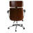 Iwan Genuine Leather Task Chair with Headrest