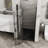 Goodyo 36"x 72" Frameless Glass Shower Door Bifold 1/4 inch Tempered Clear Glass Pivot Swing Shower Panel in Black Finish, Foldable-129388057
