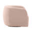 Neva Upholstered Swivel Chair, Onyx Mink