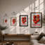Tomatoes Typography - Framed Print-722393307-722393284