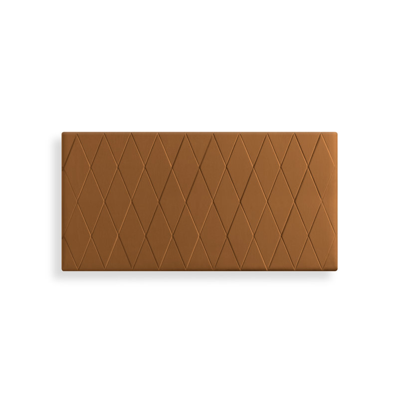 Raffles Upholstered Headboard, Small Double (4'), Brick