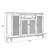 Dark-walnut Solid + Manufactured Wood Shoe Storage Bench