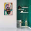 «Gray Circle Around Lines» par Svetlana Aleynikova, art mural sur toile-881526107