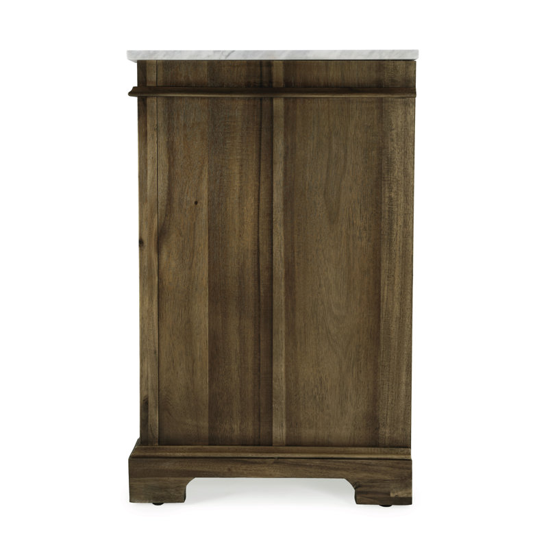 60 in. Double Vanity, Brown
