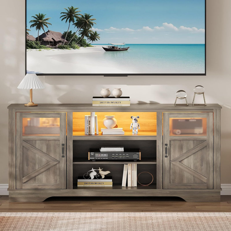 TV Stand for TVs up to 70", Grey