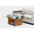 SQG Glass Top Coffee Table-9521560-9521557