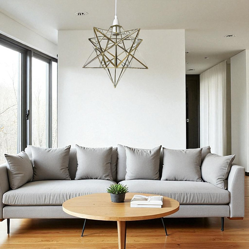 30cm H Glass Lamp Shade in Clear