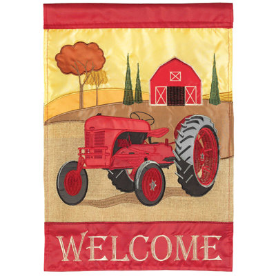 Khanh Double Sided Polyester Garden Flag