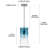 1-Light Pendant Light with Cylindrical Glass Lampshade for Kitchen Island-1256179001