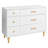 Lolly 6-Drawer Assembled Double Dresser-29581083