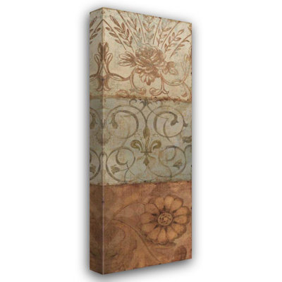 Darby Home Co Audit, Lisa Gallery Wrapped Canvas Art Titled: Taupe Majesty I