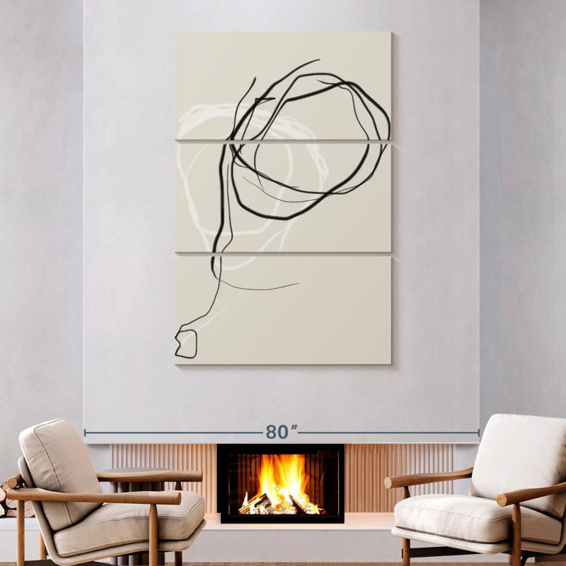 Threaded III, 74" H x 48" W