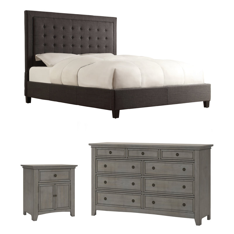 Woodside Solid Wood Piece Bedroom Set