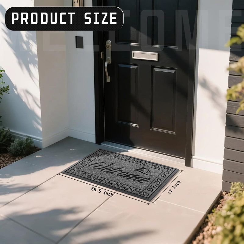 Tapis de bienvenue et tapis d'entrée robustes