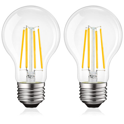 12 watts, ampoule DEL intelligente A19, à intensité variable, base blanche réglable