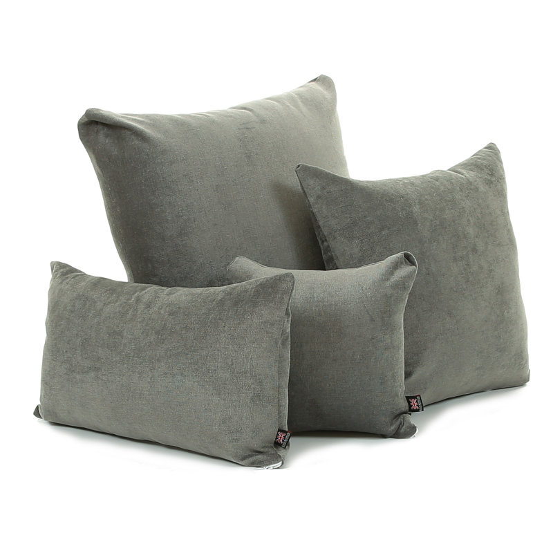 Mirador Square Cushion, Large, Grey