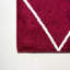 Tapis rouge / blanc Bertrice-1044714275