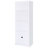 Stott White 3-shelf Engineered Wood Media Tower