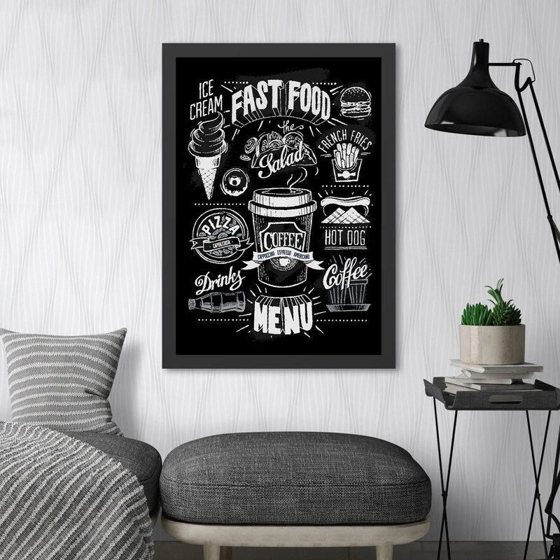 Elegant Black & White Framed MDF Painting, 21.7 x 29.5 inches | 100% MDF with 100% Polystyrene Frame (Thickness: 0.8 inches) | UV Digital Printing | Perfect Wall Decor for Modern Living Spaces, Easy to Hang