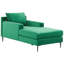 Adeanna Velvet Chaise Lounge