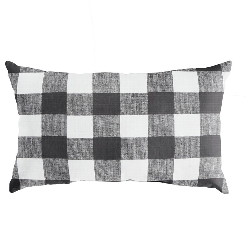 Coussin lombaire intérieur / extérieur Banbridge, Noir
