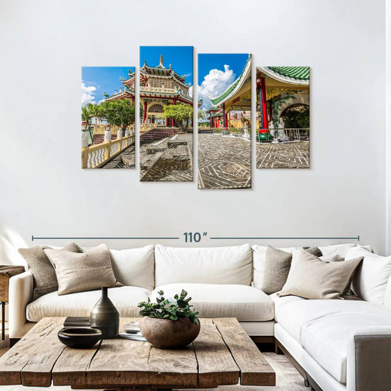 Adella Cebu Taoist Temple, 48'' H x 75'' W