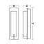 Sinclair - applique murale DEL 18 po - nickel satiné-445895076-445895081